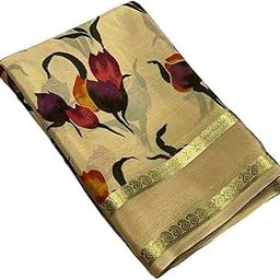Luxurious Printed Semi Mysore Silk Saree Elegant Ethnic Wear with Blouse Piece Soft, Comfortable Fabric for Special Occasions-10