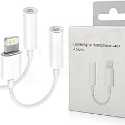 THE BLACK TECH for iPhone Aux Adapter Converter Dongle Audio Cable Lightning to 3.5 mm Headphone Jack Adapte-29