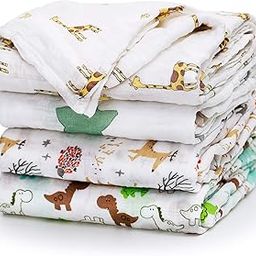 JACK N JILL Cotton Muslin Swaddle Wrap for Baby( Multicolor) Four-picture-13