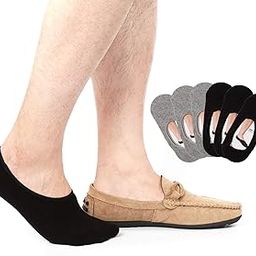Mens No Show Socks Non Slip Thin Low Cut Invisible Boat Liner Loafer Sock-image-84