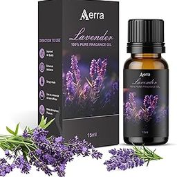 Aerra French Lavender Fragrance Oil (15ml) for Puja, Diffuser, Candles, Soap Making | Calming Aroma Oil for Weddings, Spa, DIY-image-75