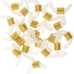 6x20Pcs Eyeglass Spectacle Chain Strap Holder Loop Ends Clear Rubber Gold | Jewelry & Watches | Fashion Jewelry | Eyeglass Chains & Holders-image-86