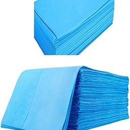 Gypsy 20 Pcs Non-Woven Disposable Bedsheet 32x 72 Inch – Medical Blue | Massage Table Sheet Protector | Elderly Care, Patients, Clinics, Hospitals | Thick Breathable, Waterproof & Oilproof Bed Cover-13