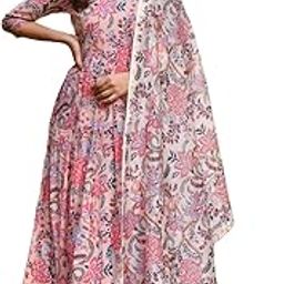 Women Viscose Floral Printed Kurta And Pant Set With Dupatta-picture-33