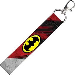 Bat Logo Lanyard Bag Tag with Swivel Lobster for Gift Luggage Bags Backpack Laptop Bags Students Travelers L X H 5 X 0.8 INCH-12