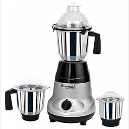 Sumeet Traditional Amica 750-Watt Mixer Grinder with 3 Jars (Silver)-picture-11