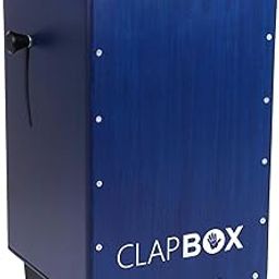 Clapbox Adjustable Snare Cajon CB40- Blue, Birch Wood (H:50 W:30 L:30) - 3 Internal Snares-29