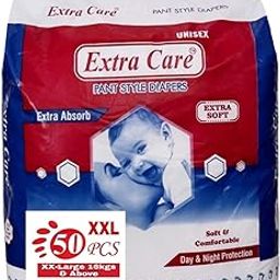 Extra Care Pant Baby Diaper (XXL) 50 Count Diapers-image-30