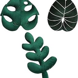 MYADDICTION 3Pieces Leaf Shaped Throw Pillow Decorative for Sofa Couch Home Decor-image-8