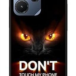 NDCOM for Infinix Hot 30i Back Cover Infinix Hot 30 i Back Cover | Stylish Protection Infinix Hot 30i Cover | Don’t Touch Angry Eyes Printed Metal Case-picture-31
