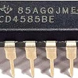 Juried Engineering CD4585BE CD4585B CD4585 4-Bit Magnitude Comparators Breadboard-Friendly IC DIP-16 (Pack of 20)-image-75