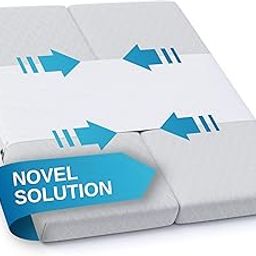 Briliantwerk twin to king bed converter | No Slipping | Innovative Solution as bed bridge for Couples & Families | split king gap filler for adjustable bed, Installed in < 5 Min-image-89