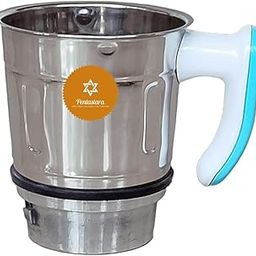 PENTASTARA® -Chutney(Small) jar Compatible with "Bajaj" Mixer Grinder Models Like GX15, GX10, GX10 DLX, Rex 500, Hexagrind, Platini PX7. (500ML Capacity)-picture-7