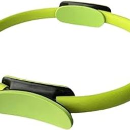 MERISHOPP Pilates Ring Circle Workout for Women Men for Back Abdominal Muscle Shoulder Green| Sports Equipment | Outdoor Sports Gear | Exercise Gear-image-96