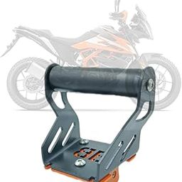 Gear UP KTM Adventure 390 2021|2022|2023 BS6 GPS |Mobile Smartphone Holder Mount, Black, Alloy Steel-23