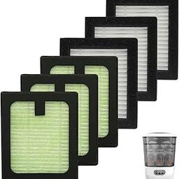HASTHIP® 6Pcs Baby Bottle Dryer Advanced HEPA Filter Compatible with Brezza, Replacement HEPA Filter Sterilizer Spare Bottle Dryer Advanced Filters for Baby Brezza Gentle Drying System-picture-30