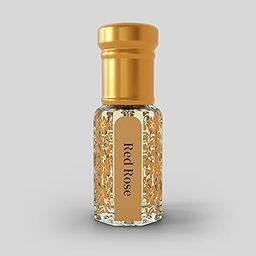 NOMAN Red Rose Liquid Attar Original Pure Long-Lasting 100% Alcohol Free, 12ml In Luxury Bottle Best For Unisex-40