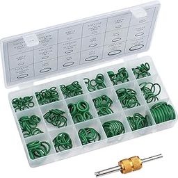 AUTOUTLET 270PCS O Rings Kit 18 Sizes Car Air Conditioning O-Ring Assortment Set with Valve Core Removal Tool for Door, Window, Electric Appliance, Bearing, Pump, Roller Auto, Home Appliances-19