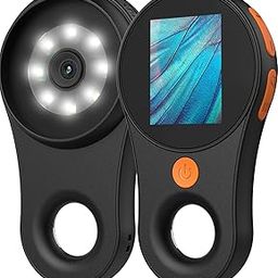 Digital Microscope Handheld 2.0 inch IPS Color Screen,Portable Digital Magnifying Glass 500x,Marco Microscope for Kids,Built-in 8LED Lights,USB Compatible with PC Windows, Mac OS-image-77
