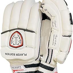 Time Sports Player Edition Sausage Batting Gloves for Men (White)-image-52