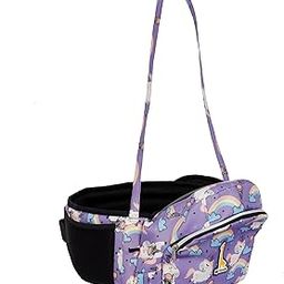 My Giraffe - Hippy Hop - Hip Seat Baby Carrier - Upto 20 Kgs - Toddler(Purple Unicorn)-image-38