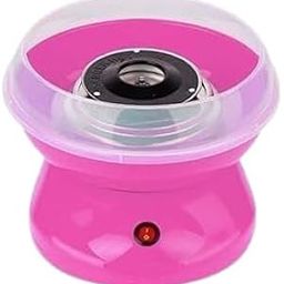 LEAFYNature Cotton Candy Machine – Electric Candy Floss Maker with Detachable Splash Guard, Includes 10 Bamboo Sticks & Sugar Spoon Easy to Use Home & Party Cotton Candy Maker-63