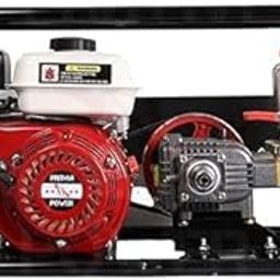 PRITHVI POWER Portable Power Sprayer with 6.5 HP 4 Stroke Engine and HTP Pump for Agriculture Use, Pesticides Spray in Farm, Warehouse and Garden with Spray Gun | 50 Meter Hose Pipe & 1 Brass Gun-picture-1