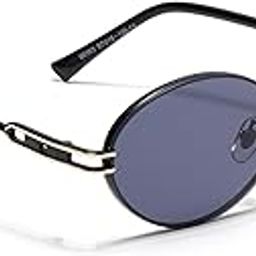 UV Protected Oval Sunglasses for Men & Women-image-21