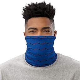 Furuya Korin Shima-Shima Neck Gaiter, Fun Gift for Japanese Art Lovers, Woodblock Print Textile Pattern-image-9