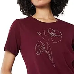 max Women's Floral Regular Fit T-Shirt-picture-27