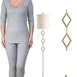 Ladies Thermal Inner wear Set for Winter 3/4th Sleeves Top and Trouser/Female Thermal/Ladies Thermal Set-34