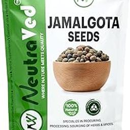 NeutraVed Jamalgota Beej 50g | Make Home Made 100% Pure Jamalgota Powder for Ayurvedic Hair Growth Powder and Home Made Jamalgota Oil | Jamal Gota Beej - 50g-image-15
