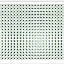 Sehgal 2400 Veg Sticker Green (10mm) Self Adhesive Perfect for Food Packaging Small Size Sticker-image-10