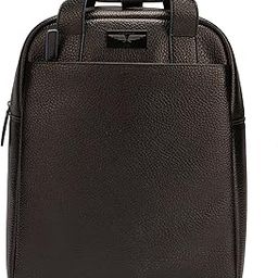 20 Ltrs Vegan Leather (upto 15 inch) Laptop Backpack water resistant sustainable bags with rain proof zippers for Men Women Boys and Girls - Black-image-53