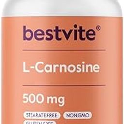 Athinika Nutrition L-Carnosine 500mg (120 Capsules) No Fillers - No Stearates - Non GMO - Gluten Free-image-44