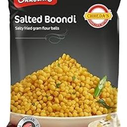 Chheda's Salted Boondi - Salty Fried Gram Flour Balls - Raita Boondi - Ready to Eat - Indian Namkeen 170Gm Pack of 1-image-49