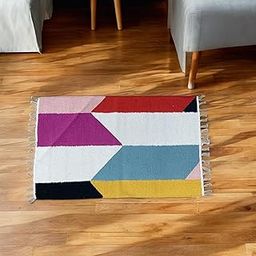 Anokhi Textiles Multipurpose Rug 50x80 cm – Doormat, Floor Mat, Garden Mat, Pooja Asan, Kids Play Mat – Durable & Lightweight for Indoor/Outdoor Use-picture-20