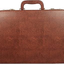Leatherite Briefcase Combination Golden Lock - Maroon-picture-21