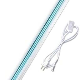 RXBFD UV Disinfection Germicidial Ultraviolet Lamp-Ozone Sterilization Light Remove Formaldehyde Eliminate Mites Remote Control Timer Air Purifier (White, Standard Size)-image-48