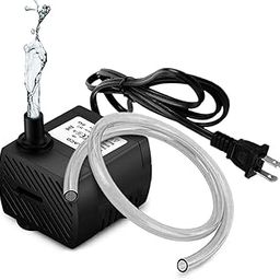 Jainsons Pet Products Mini Water Fountain WP3200 Submersible Aquarium Water Pump (Power:5W, H.MAX: 0.6 M, Flow MAX:300L/H) with pipe 2 feet (1 pcs)-5