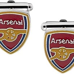 Shining Jewel Elegant Fancy and Designer Silver Plated Arsenal Club Design Cufflinks For Men (SJ_7180)-31