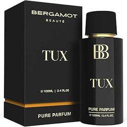Bergamot Beaute TUX Pure Parfum | Grapefruit, Leather & Amber | 12+ Hrs Long Lasting Perfume for Men | Higher Concentration than Eau De Parfum 100ML-image-83