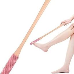 Jebruta Toe Cleaning Brush - 15.7" Long Handle Silicone Foot Scrubber With Soft Skin Exfoliation Lotion Applicator for Seniors, Elderly, Men and Women | Bath Brush-image-20