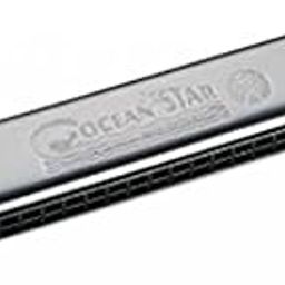 Hohner Ocean Star 24-Hole Tremelo Harmonica, Chrome (M254001S)-image-91