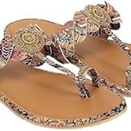 Women's Traditional Slip-On TPR Sole Kolhapuri Flat Slipper/Chappal-picture-30