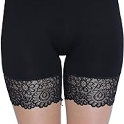 Women's/Girl's Cotton Lycra Cycling Shorts/Under Skirt Shorts Safety Shorts with Lace (Size L-XL)-picture-52