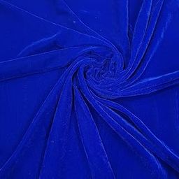 Super Eleven Geo Unstitched Micro Velvet Fabric, Multipurpose Soft Smooth Cloth for Dress, Blouse, Furnishing, Upholstery, Cushions, Art and Craft, Material for Mandap and Pooja Decoration-image-72