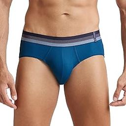 HG13 Men's Microfiber Elastane Stretch Solid Brief with Stay Dry Technology-image-18