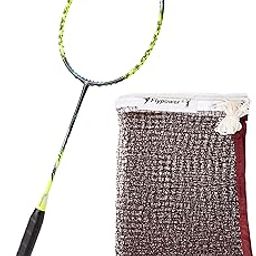 FLYPOWER BADMINTON RACKET ELANG 2 WITH NET 850 MAHROON-picture-13