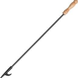 himaly Fire Poker for Fire Pit, 32 inch Fireplace Poker Premium Solid Steel Fire Pit Poker Campfire Poker for Fireplace Camping Wood Stove Indoor and Outdoor - Rust Resistant Black Finish-image-42